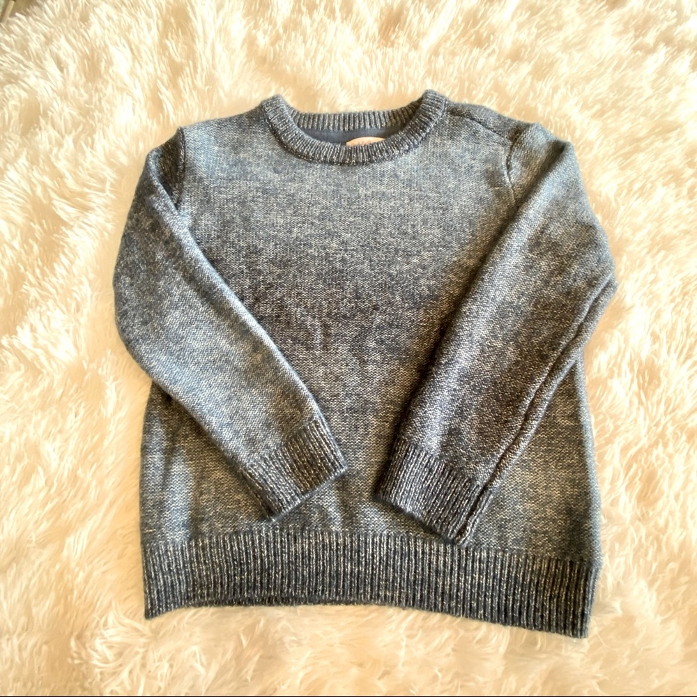 Cat & Jack 5T Blues Ombré Marled Boys Long Sleeve Sweater